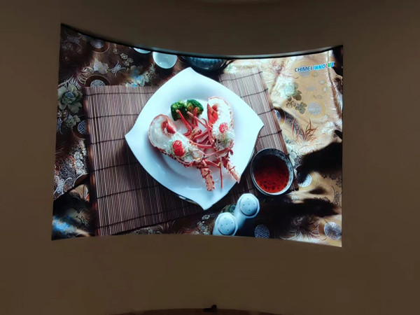 辽阳市室内P2.5弧形LED屏